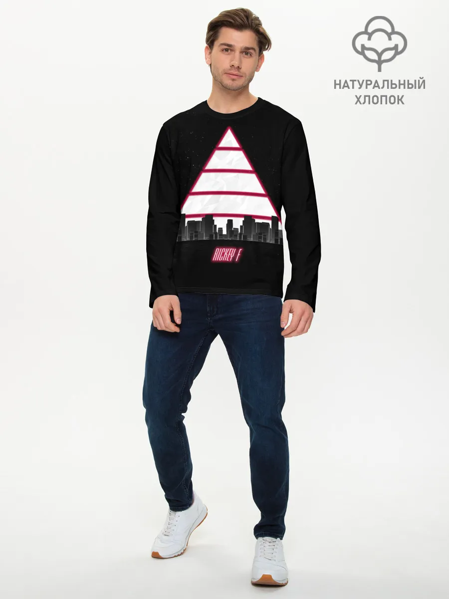 Мужской лонгслив базовый / Triangle