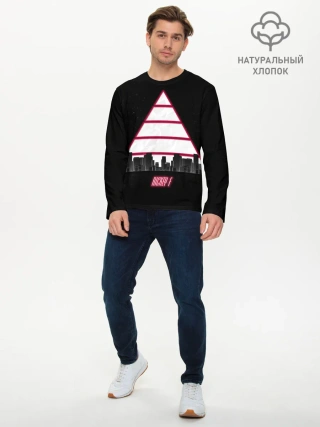 Мужской лонгслив базовый / Triangle