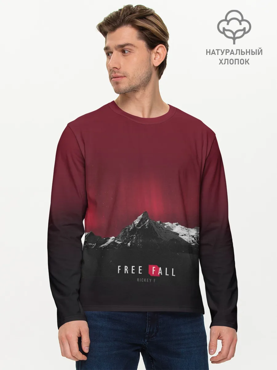 Мужской лонгслив базовый / Free fall