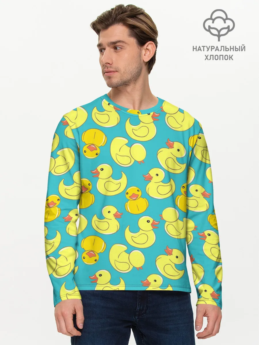 Мужской лонгслив базовый / Duck