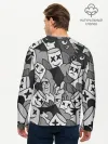Мужской лонгслив базовый / Marshmello