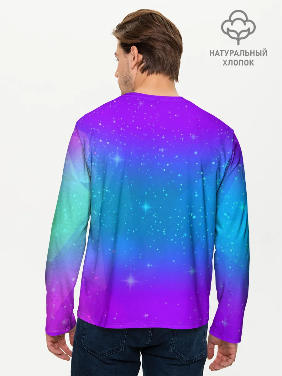 Мужской лонгслив базовый / Marshmello