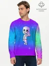 Мужской лонгслив базовый / Marshmello