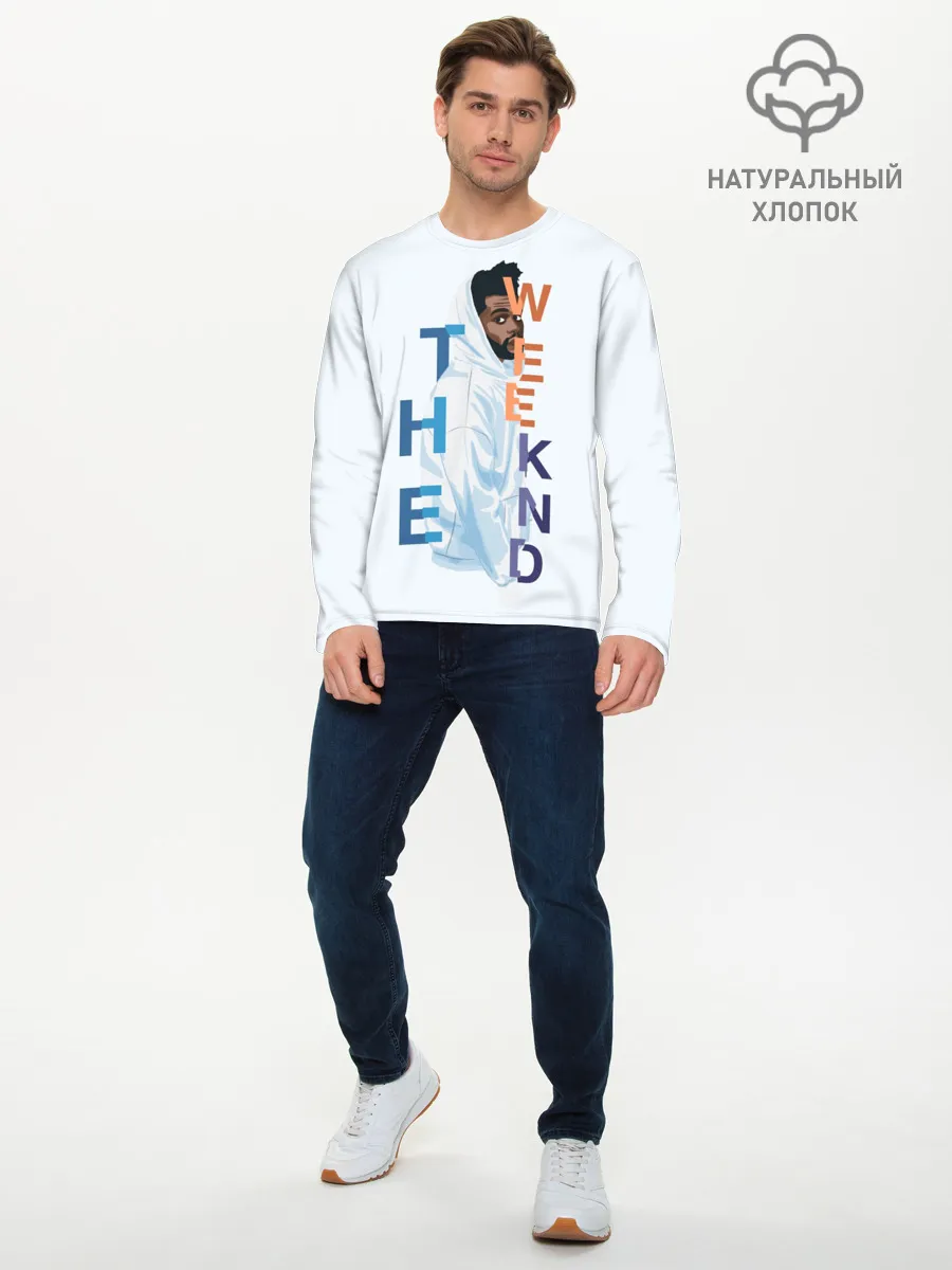 Мужской лонгслив базовый / The Weeknd