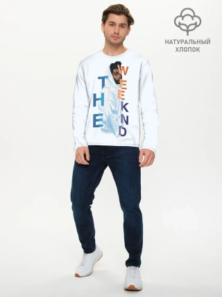 Мужской лонгслив базовый / The Weeknd