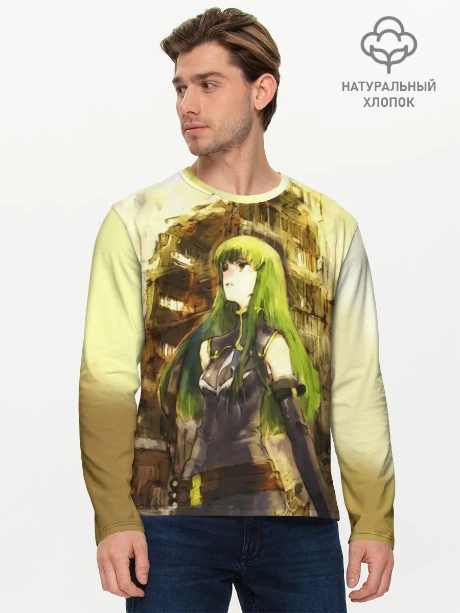Мужской лонгслив базовый / Code Geass art