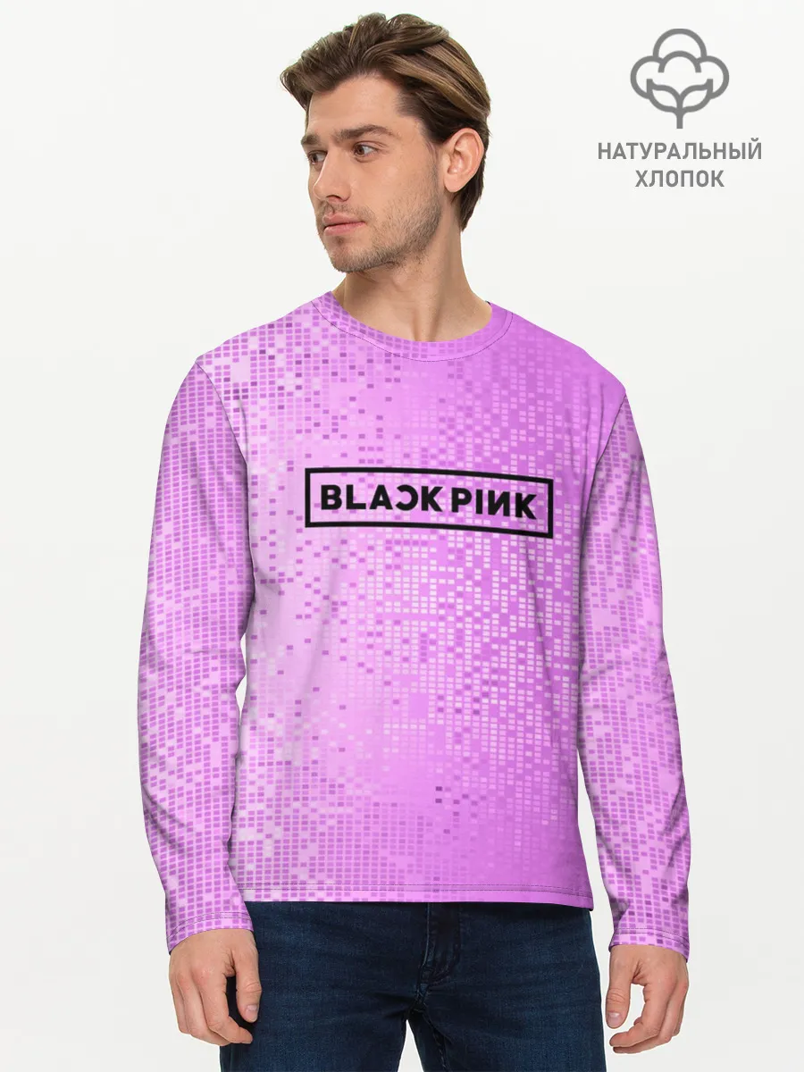Мужской лонгслив базовый / BlackPink