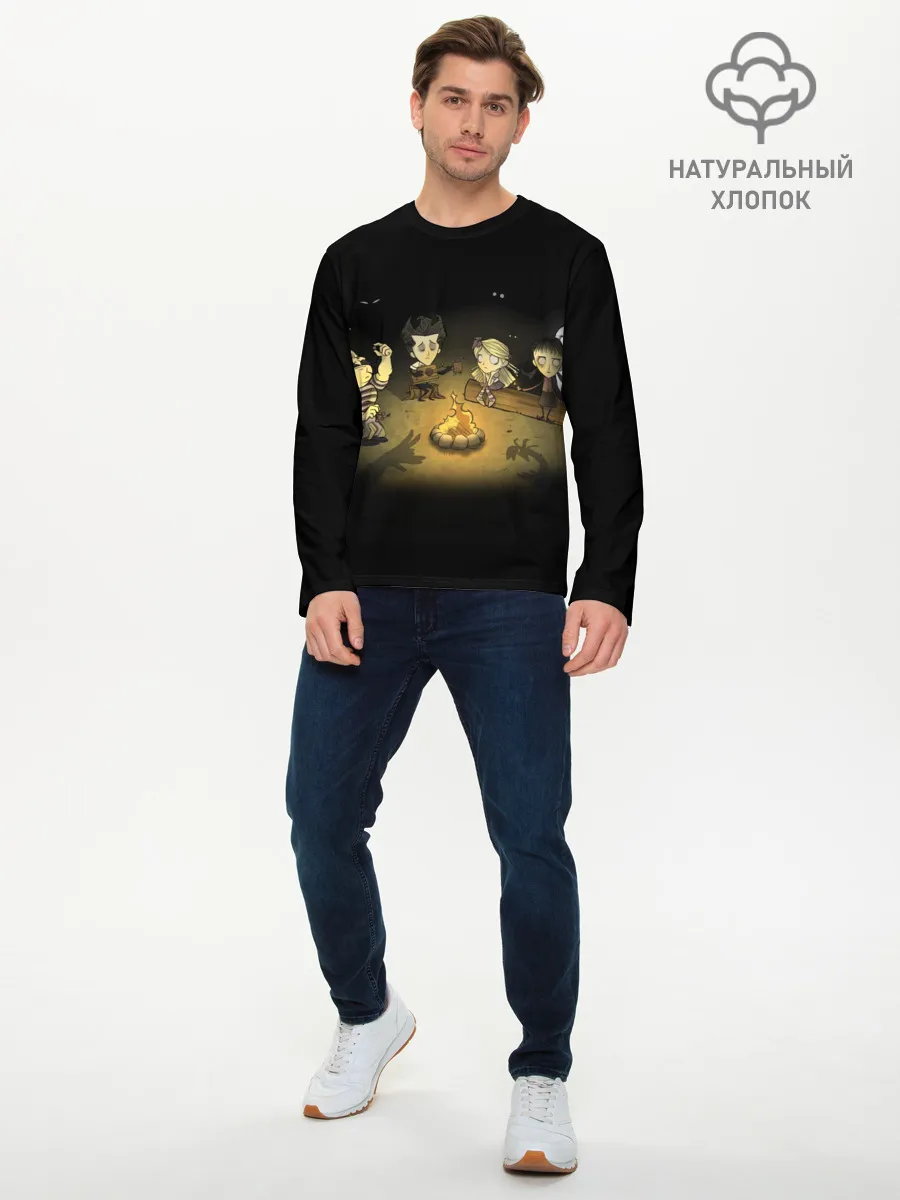 Мужской лонгслив базовый / Don’t Starve
