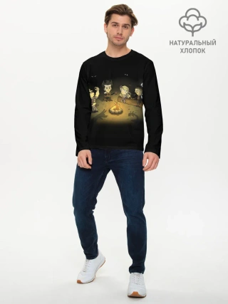 Мужской лонгслив базовый / Don’t Starve