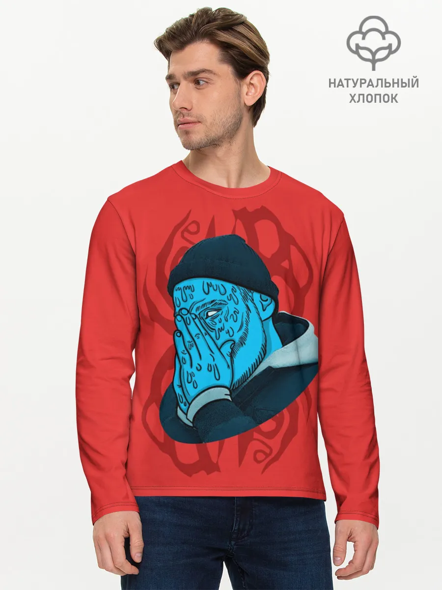 Мужской лонгслив базовый / Jeembo Grime