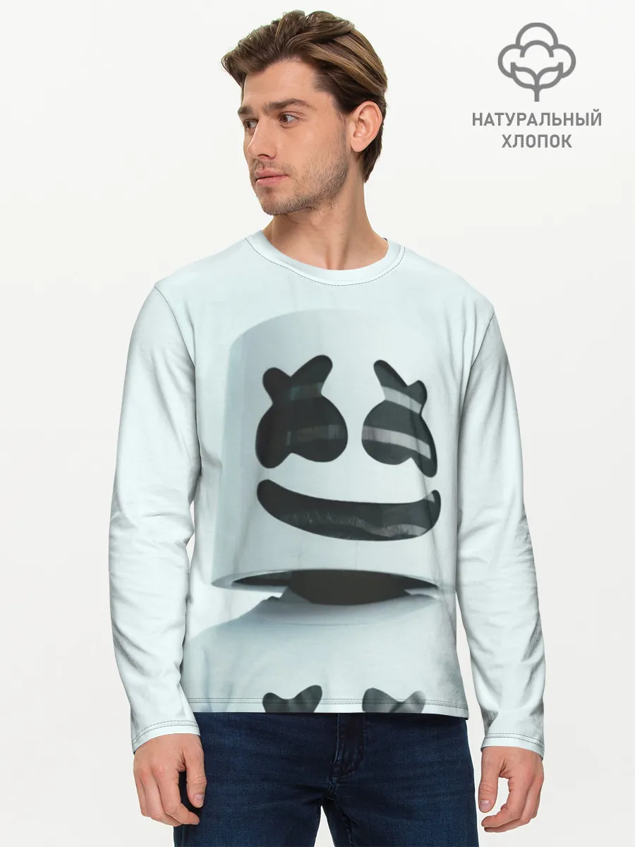 Мужской лонгслив базовый / MARSHMELLO | МАРШМЕЛЛО