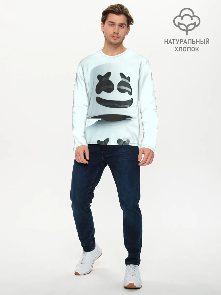Мужской лонгслив базовый / MARSHMELLO | МАРШМЕЛЛО