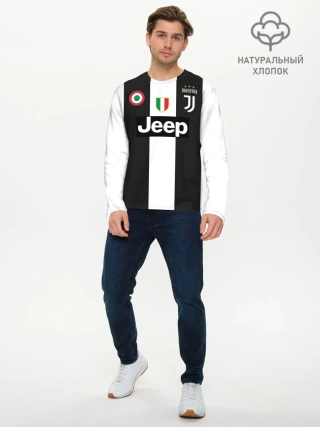 Мужской лонгслив базовый / Дибала Ювентус 18-19