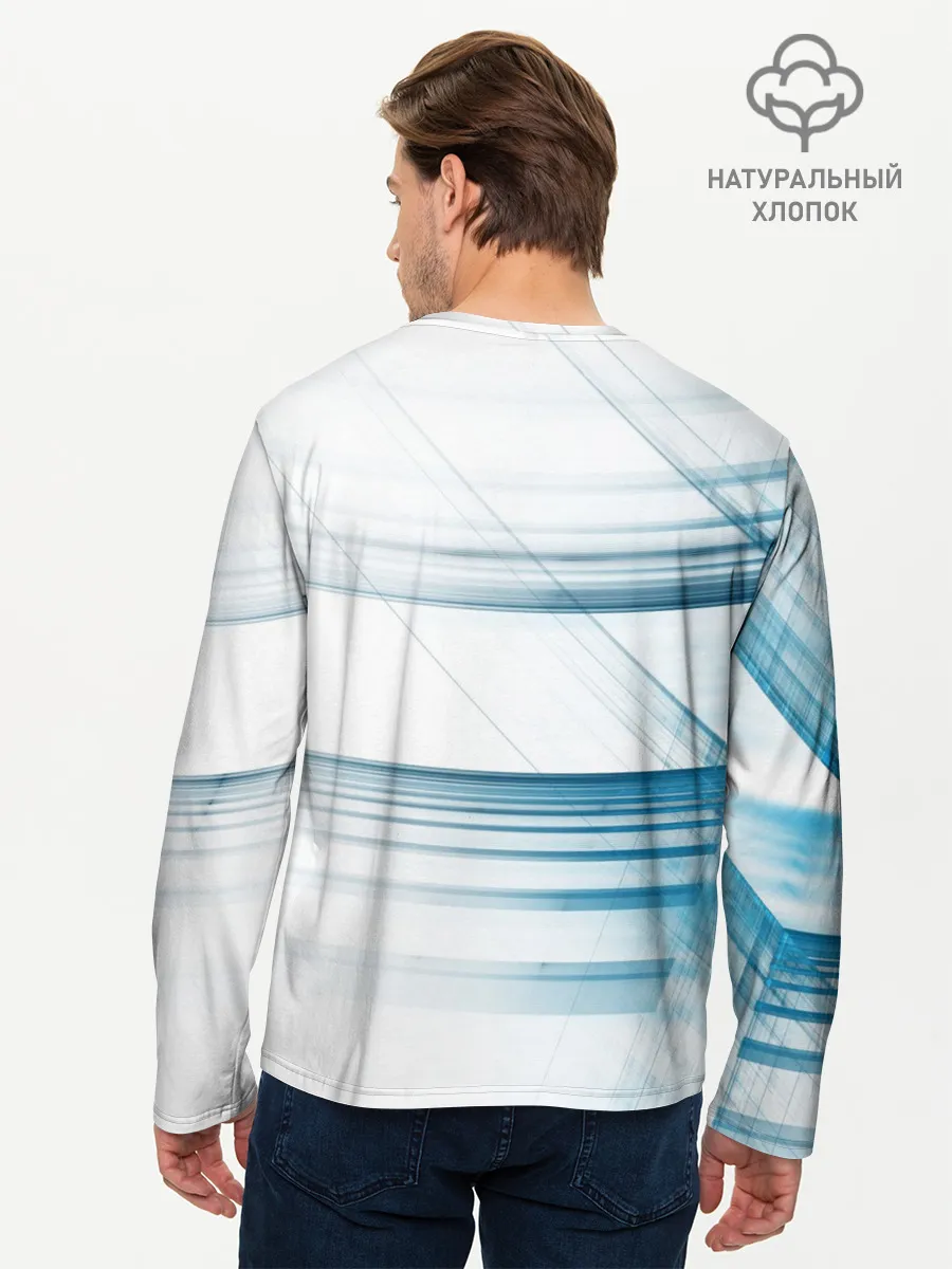 Мужской лонгслив базовый / STRIPES