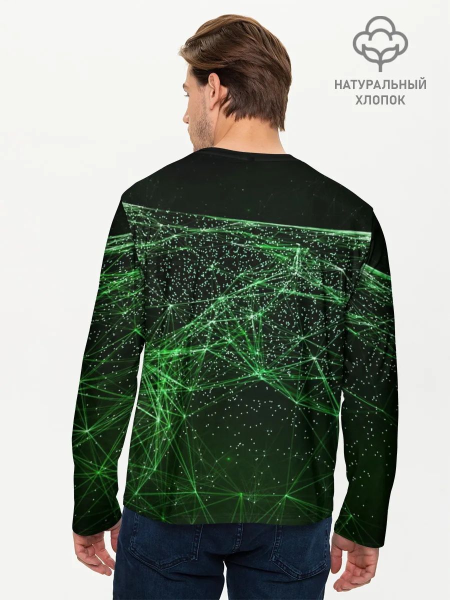 Мужской лонгслив базовый / WATCH DOGS 2