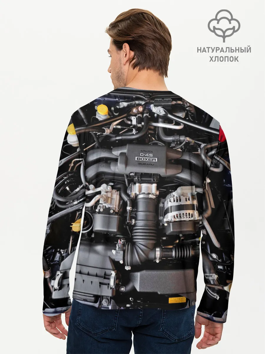 Мужской лонгслив базовый / Engine