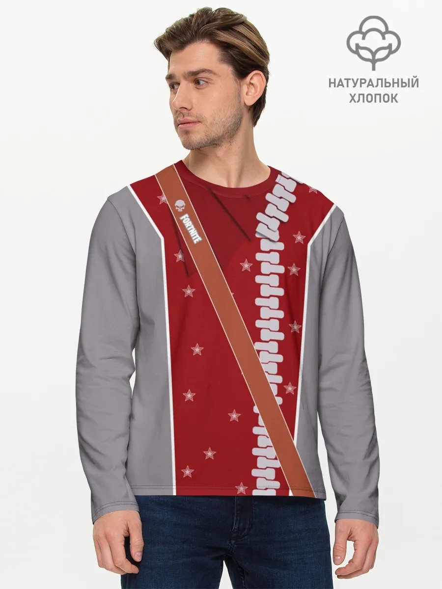 Мужской лонгслив базовый / Fortnite: Штурмовик