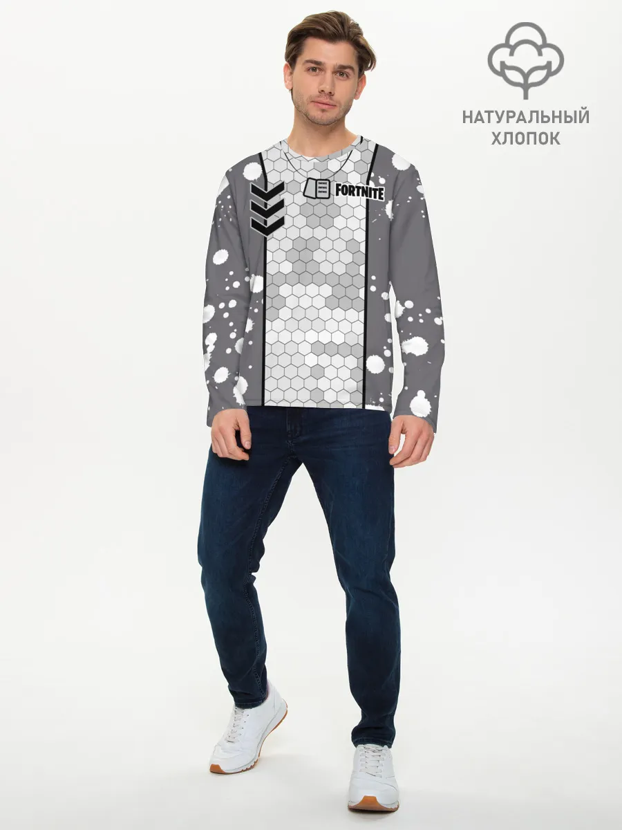 Мужской лонгслив базовый / Fortnite: Мастер сюрикенов