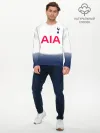 Мужской лонгслив базовый / Tottenham home 18-19