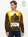 Мужской лонгслив базовый / DOOM 2016