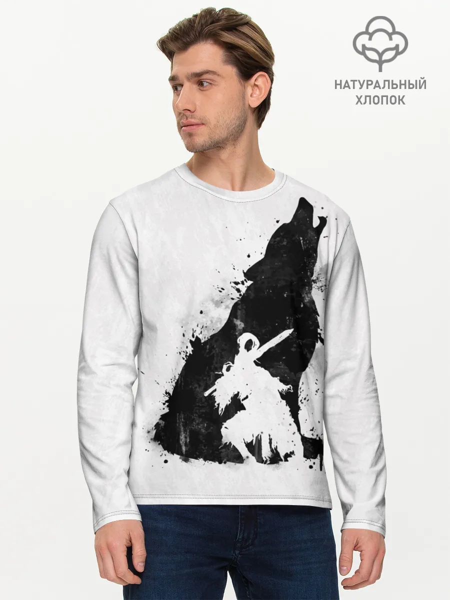 Мужской лонгслив базовый / DARK SOULS