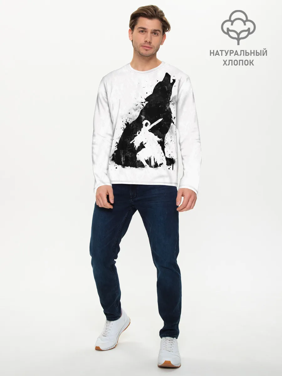 Мужской лонгслив базовый / DARK SOULS