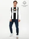 Мужской лонгслив базовый / JUVENTUS BIANCONERI