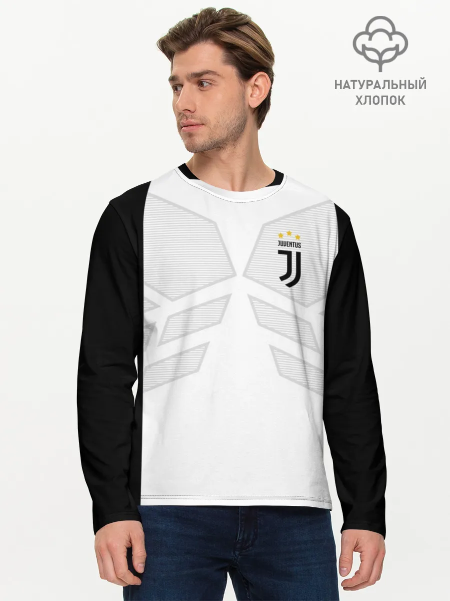 Мужской лонгслив базовый / JUVENTUS SPORT