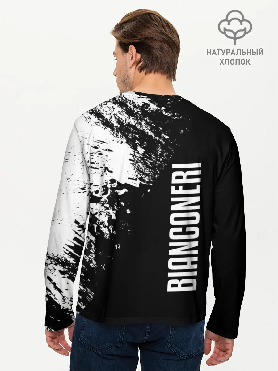 Мужской лонгслив базовый / JUVENTUS BIANCONERI