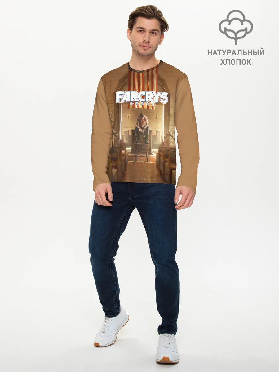 Мужской лонгслив базовый / Far Cry 5