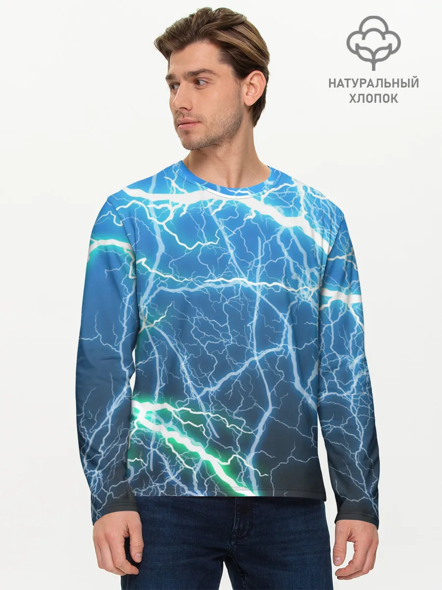 Мужской лонгслив базовый / РАЗРЯДЫ МОЛНИЙ