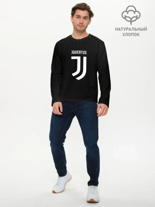 Мужской лонгслив базовый / Juventus