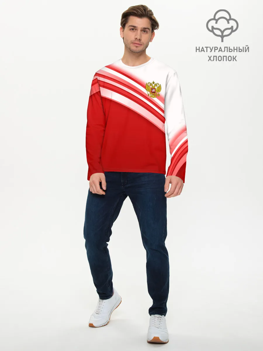 Мужской лонгслив базовый / RUSSIA SPORT