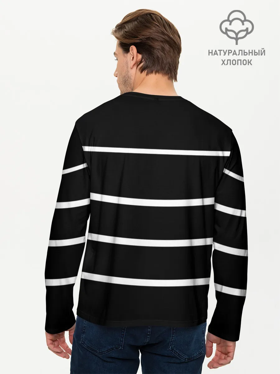 Мужской лонгслив базовый / Токийский гуль