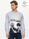 Мужской лонгслив базовый / Токийский гуль