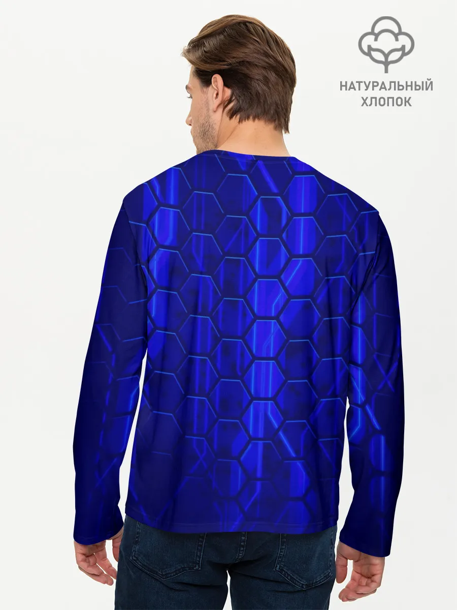 Мужской лонгслив базовый / СТАЛЬНЫЕ СОТЫ