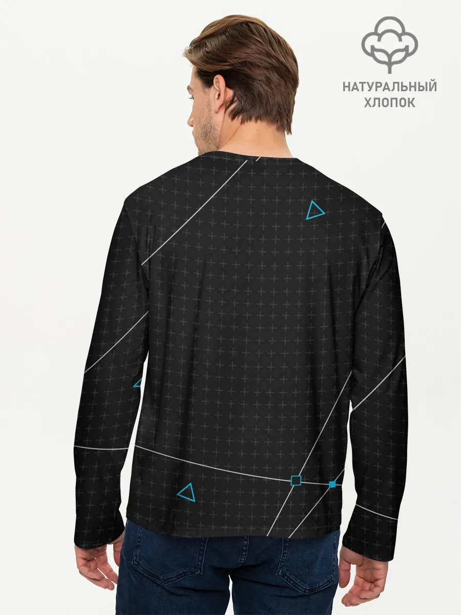 Мужской лонгслив базовый / WATCH DOGS 2