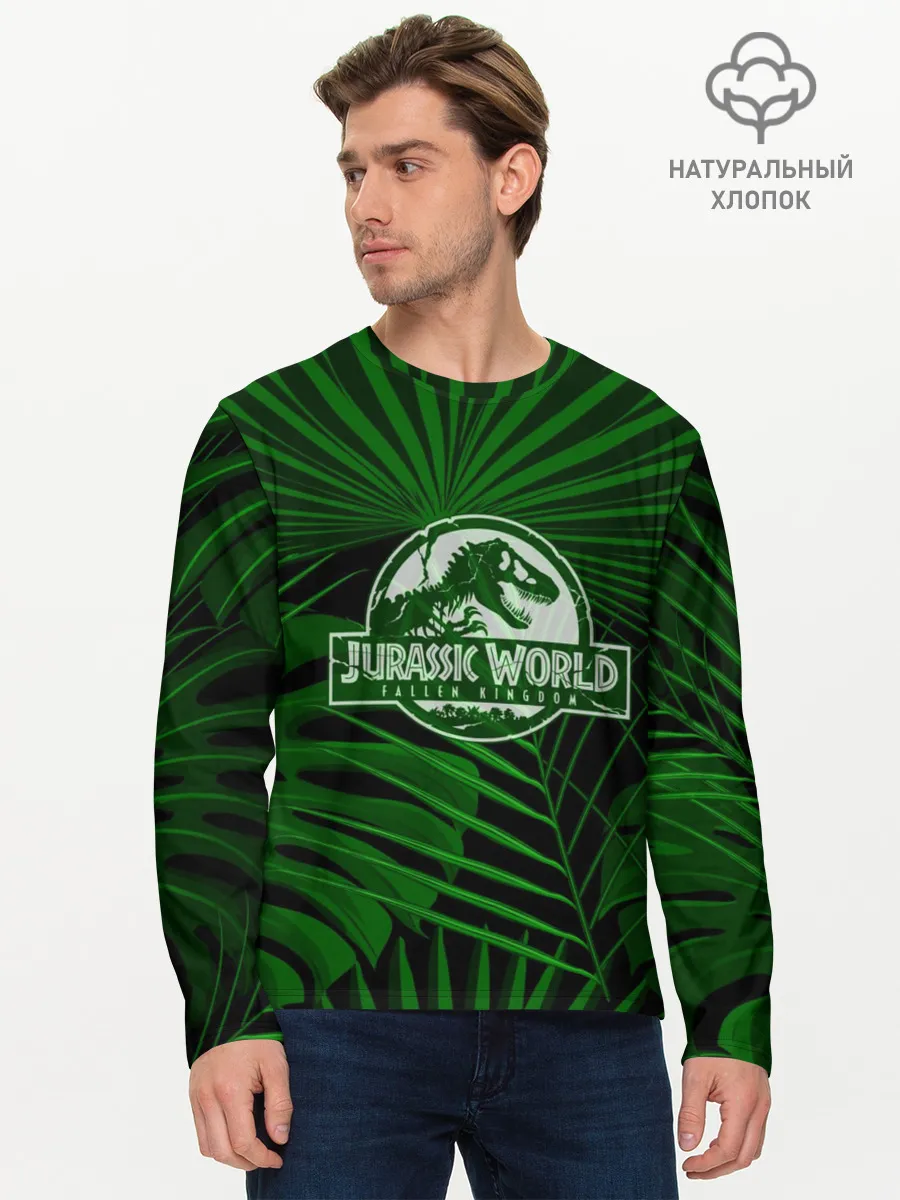 Мужской лонгслив базовый / JURASSIC WORLD