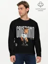 Мужской лонгслив базовый / Cristiano Ronaldo. Juventus