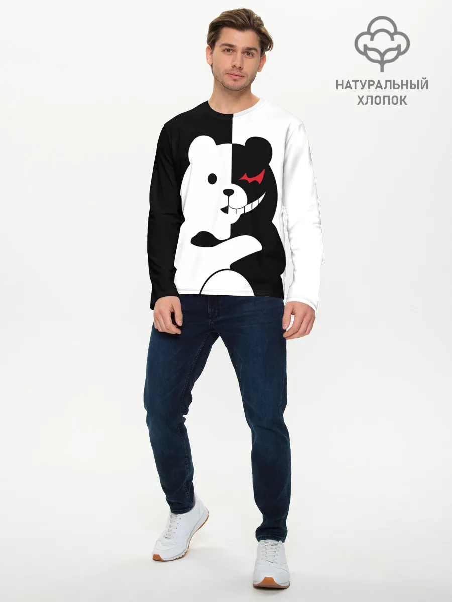 Мужской лонгслив базовый / MONOKUMA / МОНОКУМА