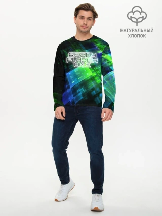 Мужской лонгслив базовый / READY PLAYER ONE