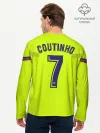 Мужской лонгслив базовый / Coutinho away 18-19