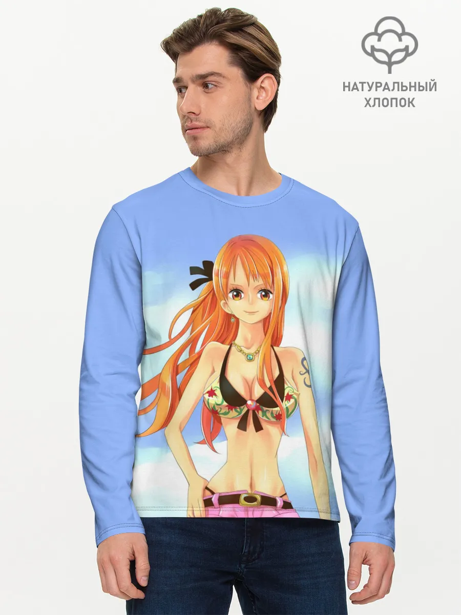 Мужской лонгслив базовый / Рыжая Нами