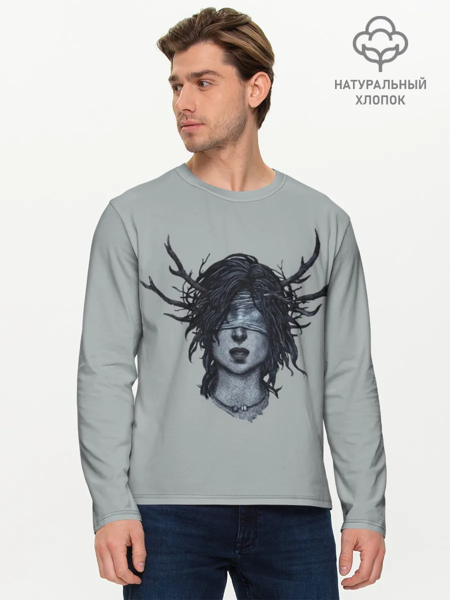 Мужской лонгслив базовый / True Detective