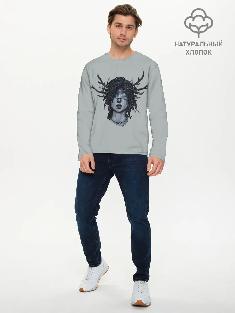 Мужской лонгслив базовый / True Detective