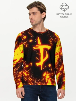 Мужской лонгслив базовый / DOOM THE CRUCIBLE | ДУМ