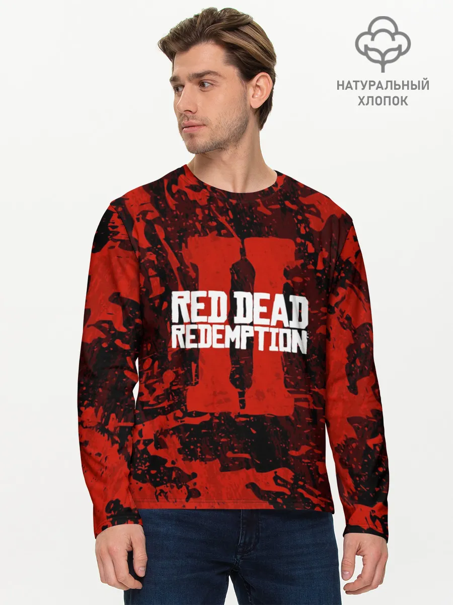 Мужской лонгслив базовый / RED DEAD REDEMPTION 2