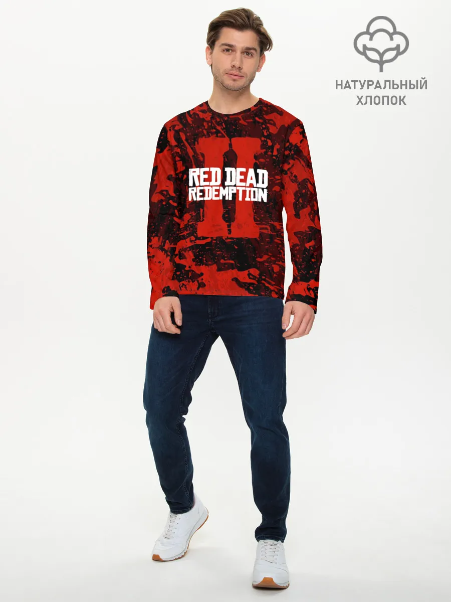 Мужской лонгслив базовый / RED DEAD REDEMPTION 2