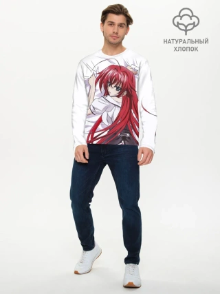 Мужской лонгслив базовый / Риас Гремори | High School