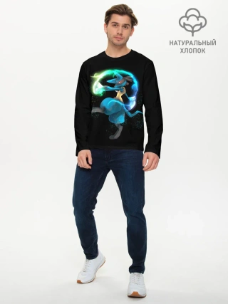 Мужской лонгслив базовый / Pokemon art